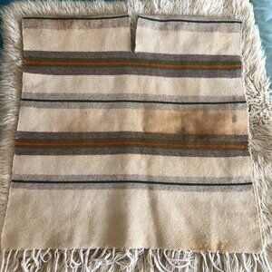 Handloomed Heavy Wool Poncho
